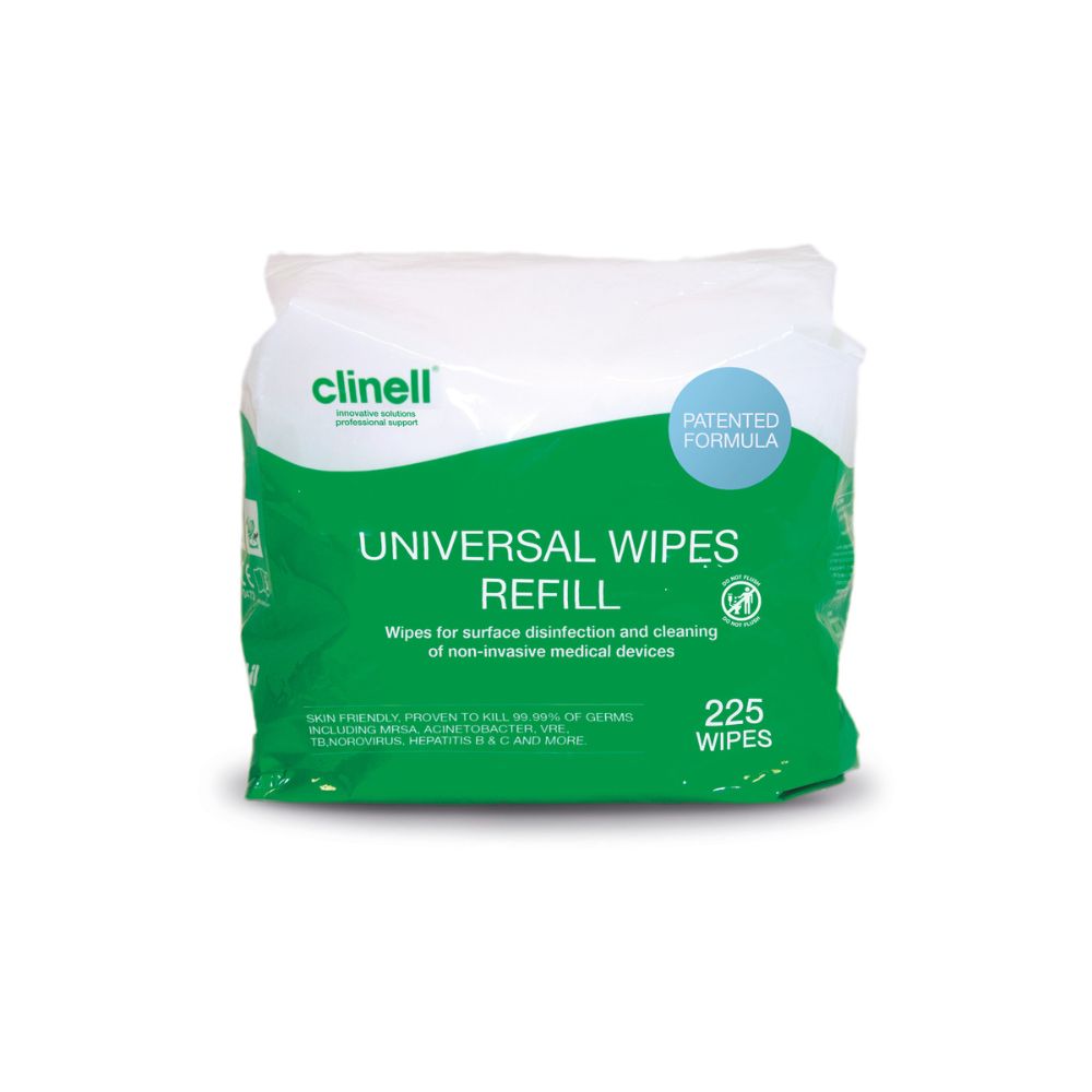 Clinell Universal Wipes Tub of 225