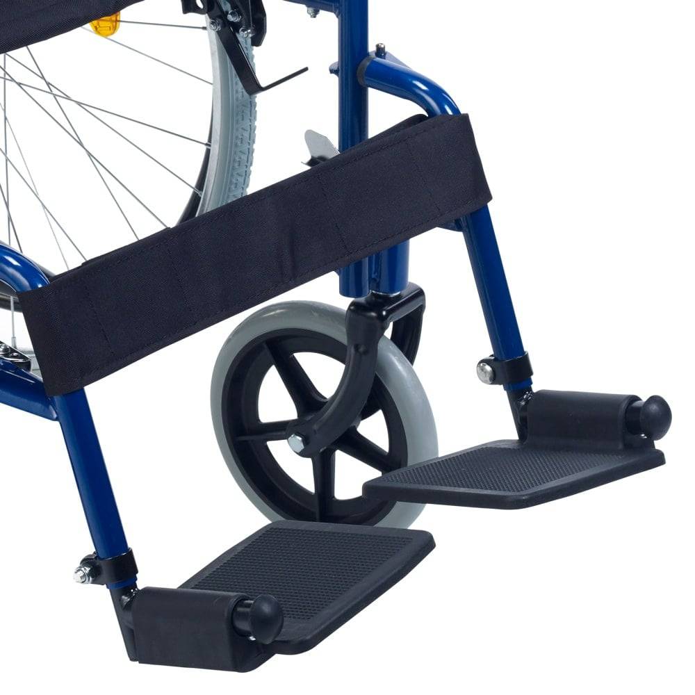 Robust Folding Wheelchair - UKMEDI - UK MEDICAL SUPPLIES