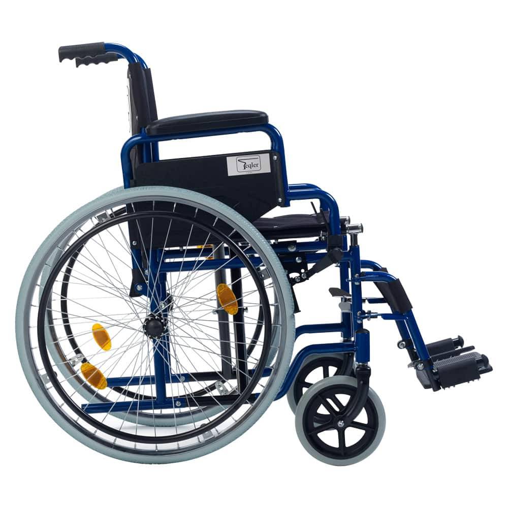 Robust Folding Wheelchair - UKMEDI - UK MEDICAL SUPPLIES