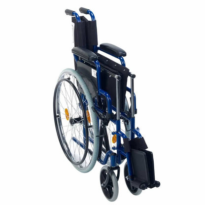 Robust Folding Wheelchair - UKMEDI - UK MEDICAL SUPPLIES