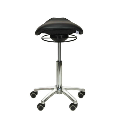 Pink Saddle Stool with Swing Mechanism - UKMEDI - UK MEDICAL SUPPLIES