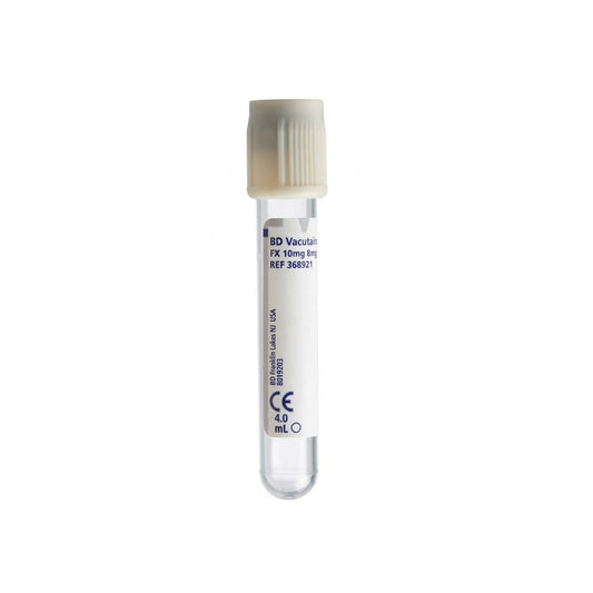 4ml BD Vacutainer Fluoride/EDTA Grey Blood Collection Tubes