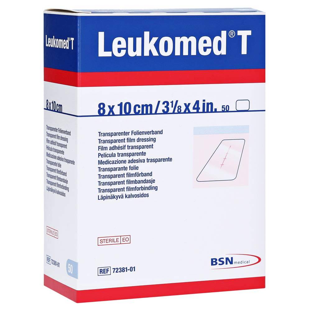 8cm x 10 cm Leukomed T Transparent Film Dressings