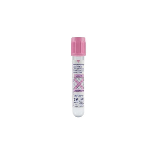 4ml BD Vacutainer K2EDTA Crossmatch Pink Blood Collection Tube