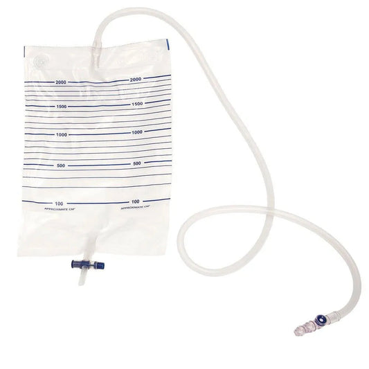 90cm 2 Litre Urine Collection Bag Non Sterlie