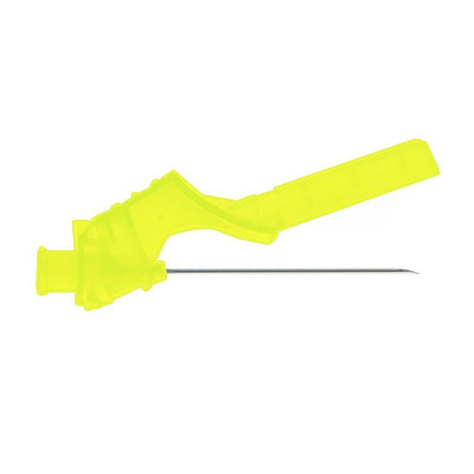 20g Yellow 1 inch Terumo Agani Safety Needle