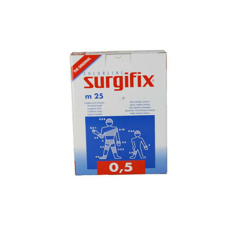 Size .5 25m Surgifix Elastic Tubular Netting The Original Colorline