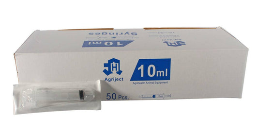 10ml Agriject Syringe Luer Slip Side Tip