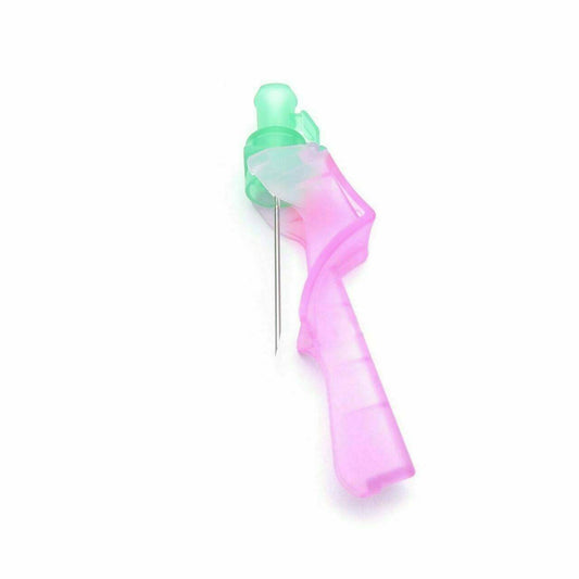 21g Green 1 inch BD Eclipse Safety Needle