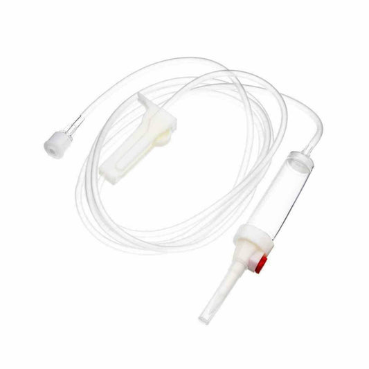 BD Infusion Set for Gravity Infusion with Luer Lock Connector and Check Valve