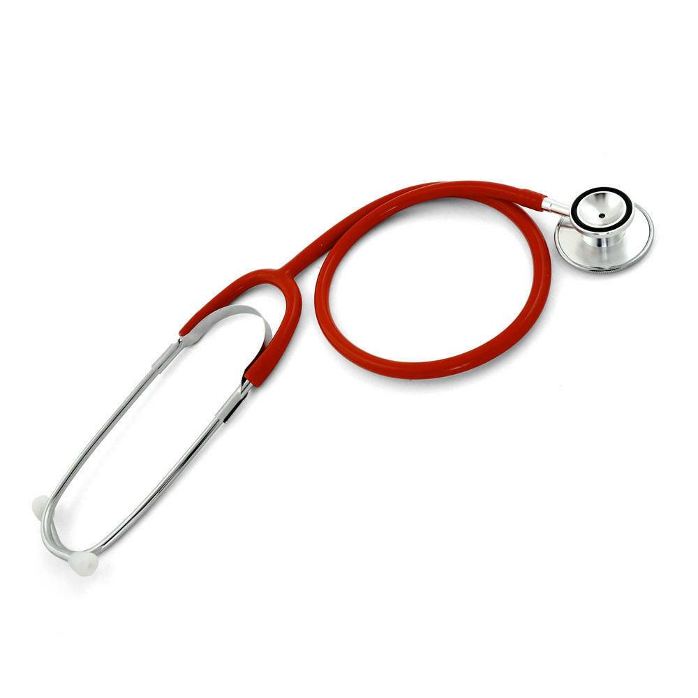 Dual-Head Stethoscope Red Teqler T401126 UKMEDI.CO.UK