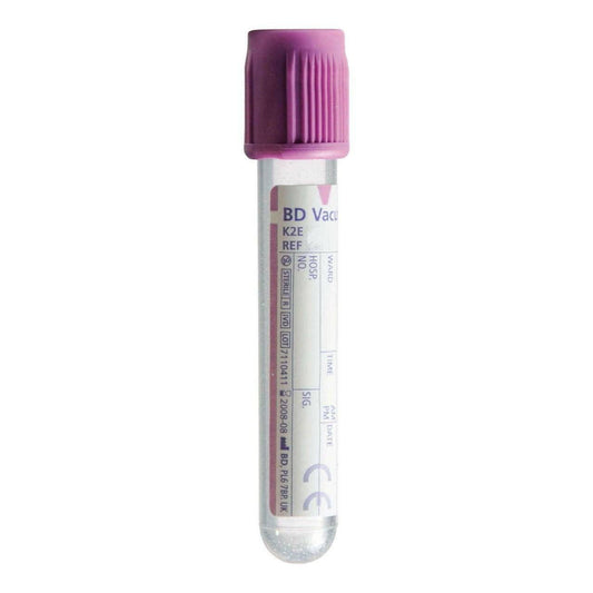 BD Vacutainer 3ml EDTA Purple Blood Collection Tubes