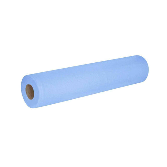 2ply Essentials Blue Hygiene Couch Roll - 40m x 500mm