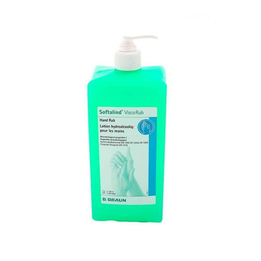 Softalind ViscoRub 1000ML Hand Disinfectant Bottle