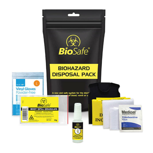 Body Fluid Clean-Up Pack - 1 Application