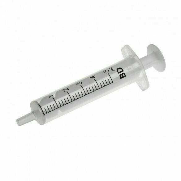 5ml BD Discardit Luer Slip Syringes