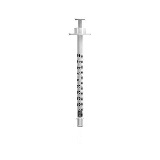 0.5ml 29G 12.7mm BD Microfine Syringe and Needle u100 (individually wrapped)