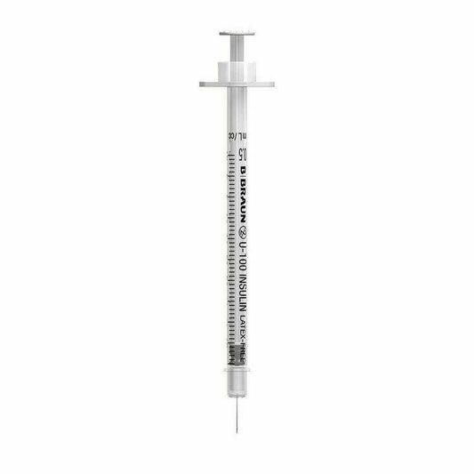 0.5ml 30G 8mm BBraun Omnican Fixed Needle Syringe u100
