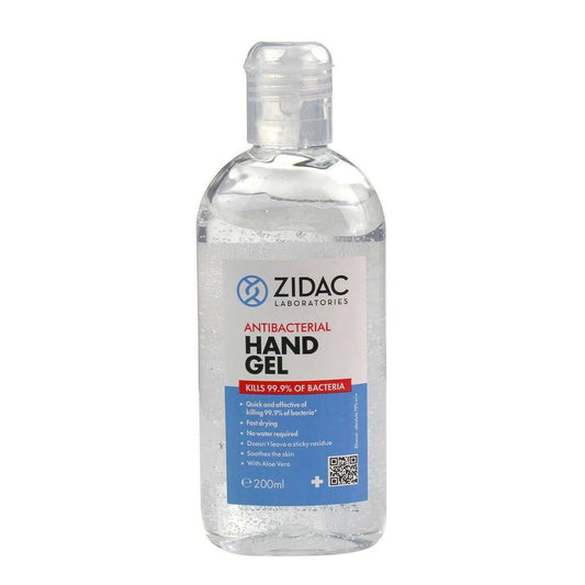 Zidac Antibacterial Hand Gel 200 ml
