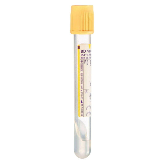 BD Vacutainer Tube Sst Advance 5ml Gold Blood Collection Tubes