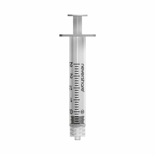 2.5ml Nevershare Luer Lock Syringes