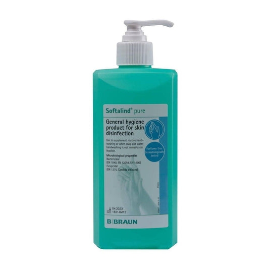 Softalind Pure 500ML Hand Disinfectant Bottle BBraun