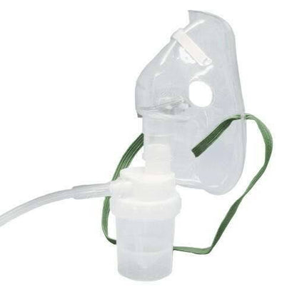 Adult Nebuliser Mask Pot and o2 Tube