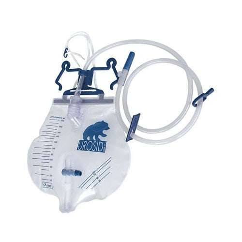 Urosid 2000S Cross Valve Urinary Catheter Bag System