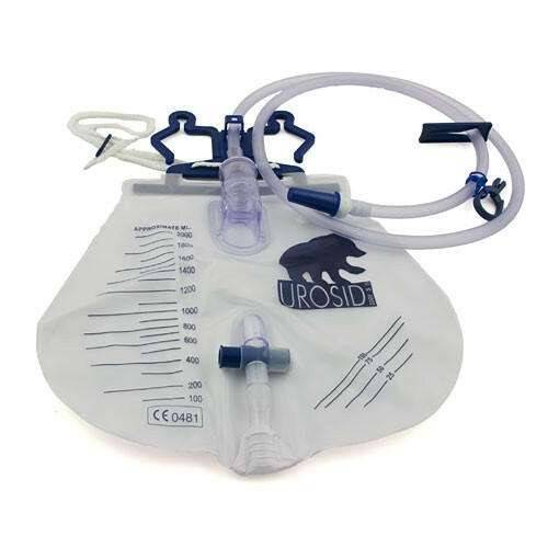 Urosid 2000S Urinary Drainage System with Needle-Free Sampling