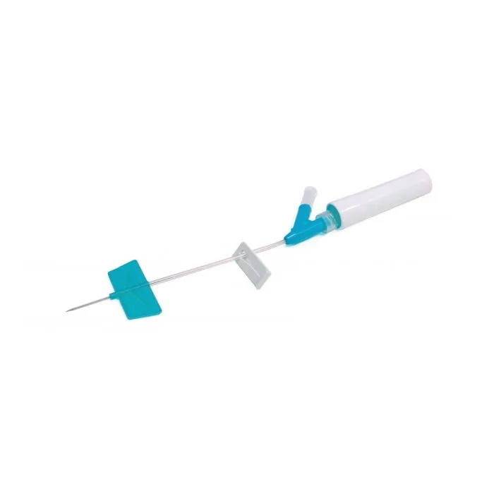 22g 3/4 inch BD Saf-T-Intima Safety IV Catheter System with Y Adapter