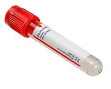 BD Vacutainer 2ml Plastic Serum Tube Red