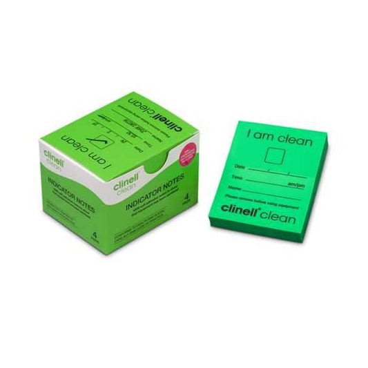 Clinell Indicator Notes Green Box of  4 x 250 Notes - UKMEDI