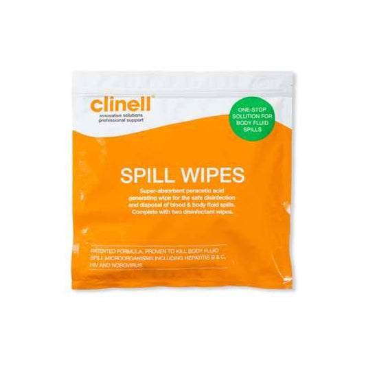 Clinell Spill Wipes Single Pack