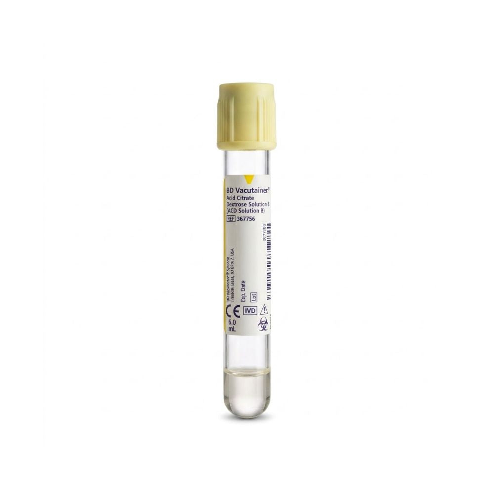 6ml BD Vacutainer ACD Solution B Yellow Blood Collection Tubes
