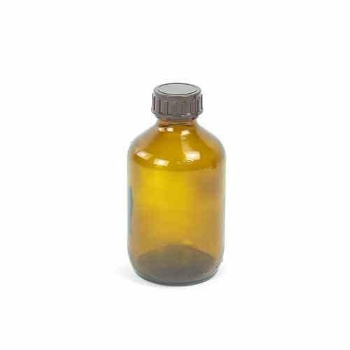 200ml Amber Glass Bottle with Screw Lid