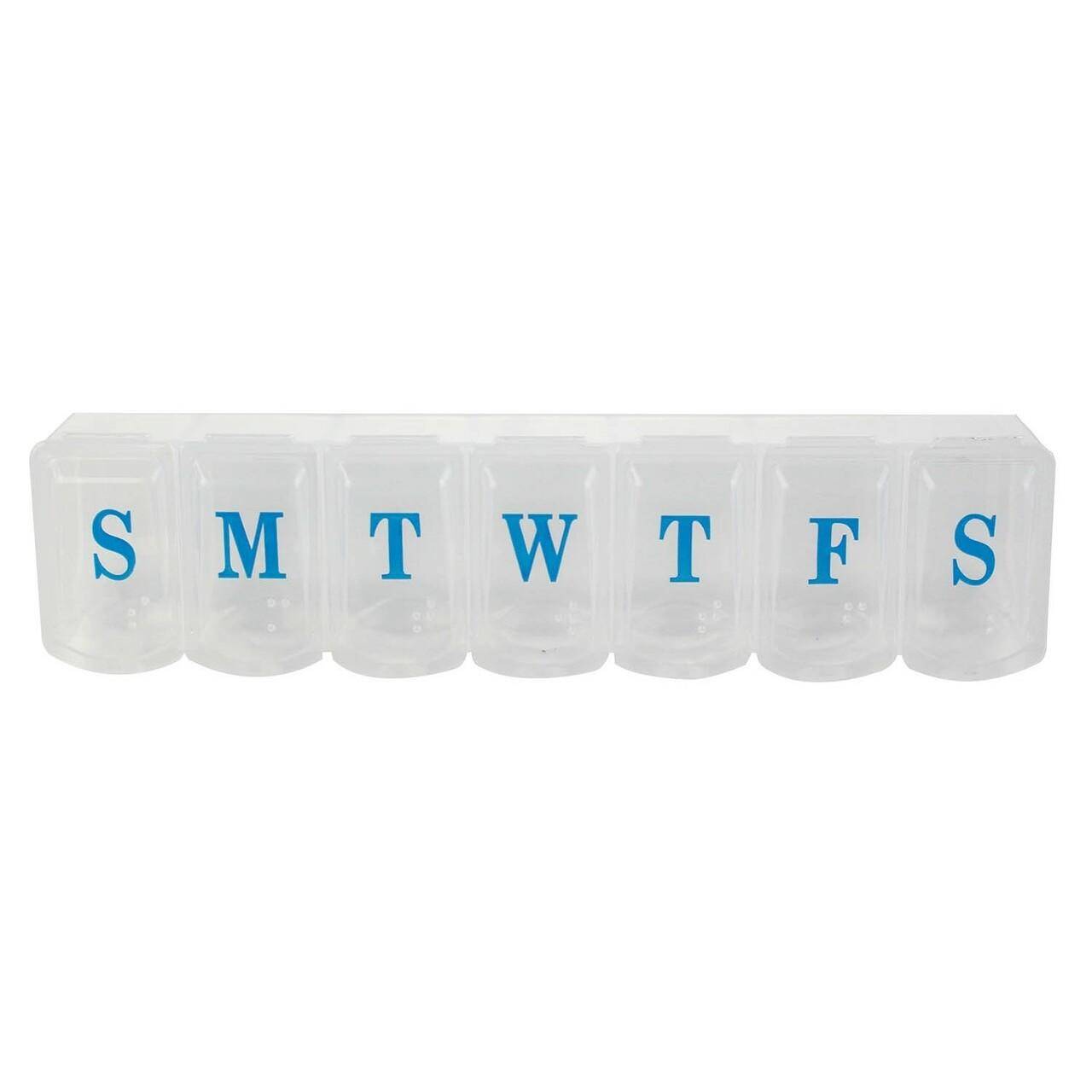 Pill Organiser 7 Compartment MS02528 UKMEDI.CO.UK