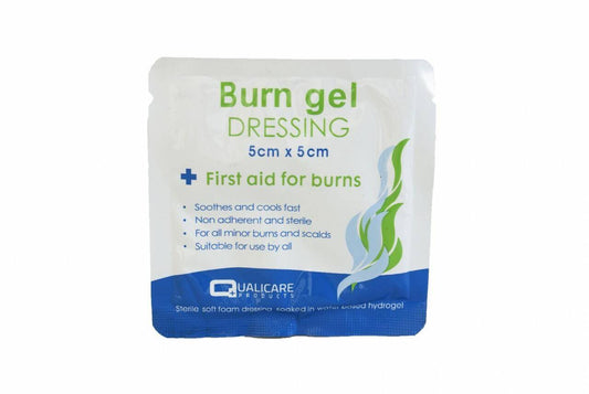 Burn Gel Dressing 5 x 5cm - Single QBC424 UKMEDI.CO.UK