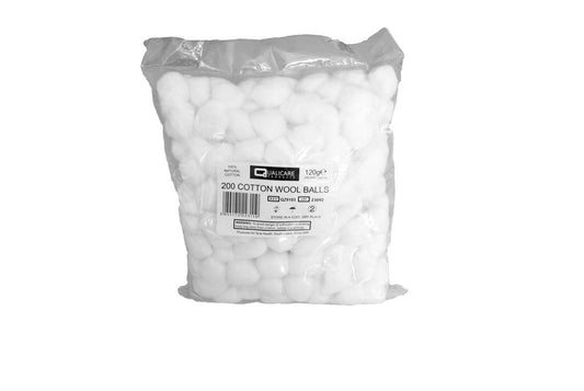 Cotton wool balls pack of 200