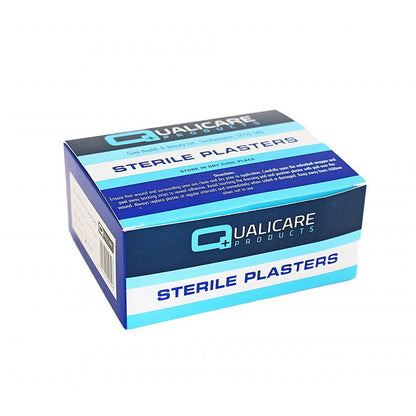 Sterile Blue Detectable Plasters 7.2 x 2.5cm x 100 QP7072 UKMEDI.CO.UK