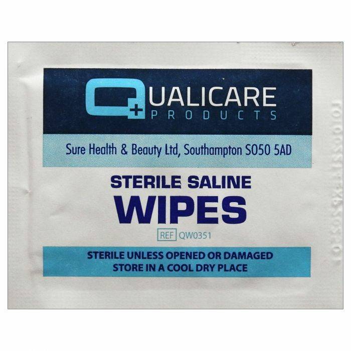 Sterile Saline Wipes