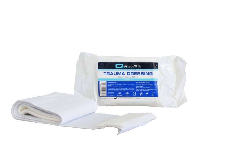 Qualicare - Trauma Dressing 10x18 - Qualicare - QD6174 UKMEDI.CO.UK UK Medical Supplies