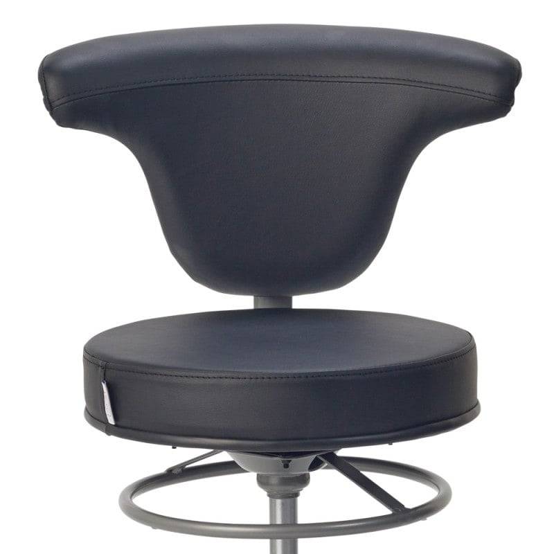 Black Medical Swivel Chair - UKMEDI - UK MEDICAL SUPPLIES