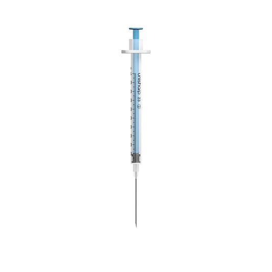 1ml 23G 32mm 1.25 inch Unisharp Syringe and Needle u100