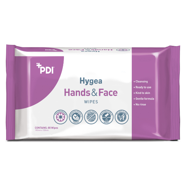 Hygea Hands & Face Wipes Pack of 80