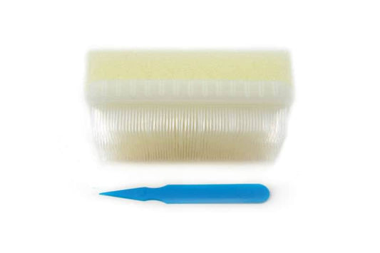 Vygon Pre-operative impregnated surgical brush supplied with nail cleaner.